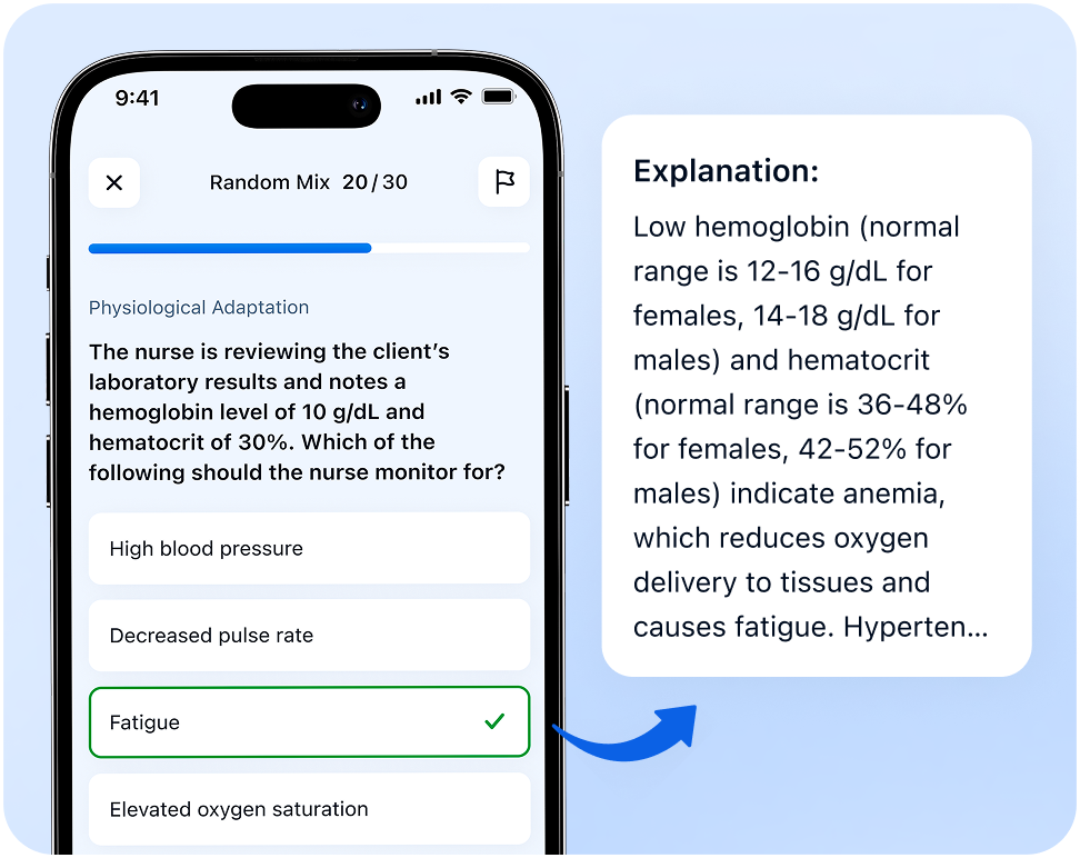 Quiz interface